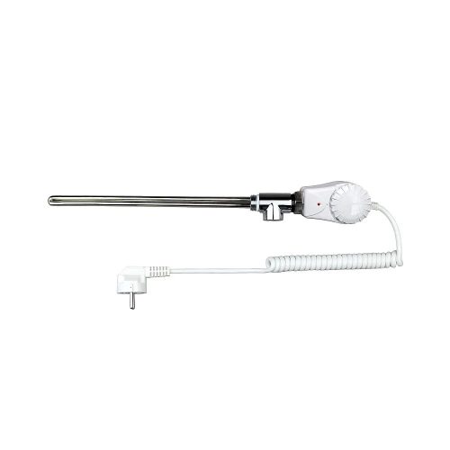 Fűtőbetét törölközőszárító radiátorhoz - Viva Platinum Therm - FEHÉR- termosztátos - 900 Watt - 230V