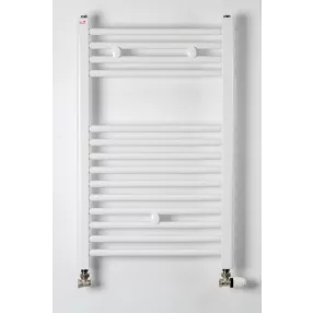   Törölközőszárító radiátor - Viva Platinum Therm - EGYENES - fehér - 500 x 800 mm