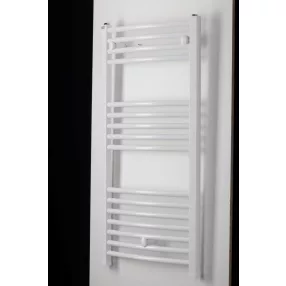   Törölközőszárító radiátor - Viva Platinum Therm - ÍVES - fehér - 700 x 1000 mm