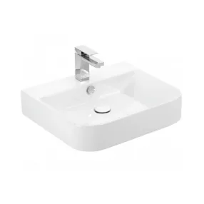   Sanovit ALLEERA - PULTRA ültethető - Top Counter - porcelán mosdó -  - 55 x 48 cm