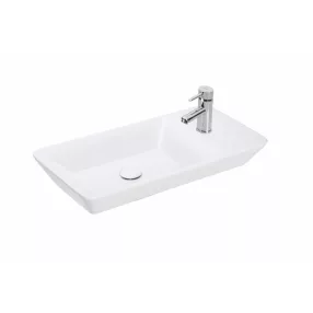   Sanovit - PULTRA ültethető - Top Counter- porcelán mosdó - bal vagy jobb csaplyukas -  - 70 x 35 cm