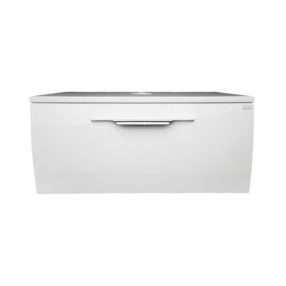   TMP MOON 80 cm fali fürdőszobabútor mosdó nélkül - TOP COUNTER mosdókhoz