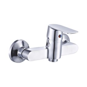   Eurostandard zuhany csaptelep - zuhahyszettel - fix falitartóval - KRÓM