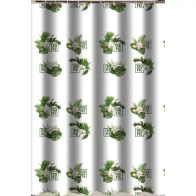 Zuhanyfüggöny - TROPIC - Impregnált textil - 180 x 200 cm