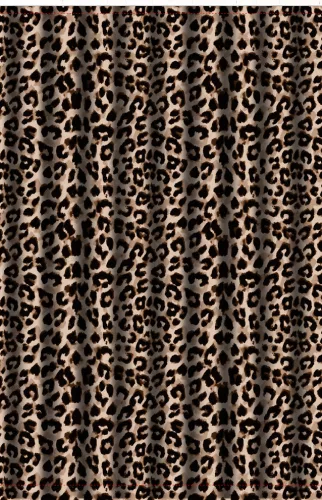 Zuhanyfüggöny - LEOPARD PRINT - Impregnált textil - 180 x 200 cm