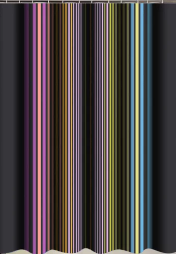 Zuhanyfüggöny - SPECTRUM - Impregnált textil - 180 x 200 cm