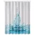 Zuhanyfüggöny - WATER FLOWER - Impregnált textil - 180x200