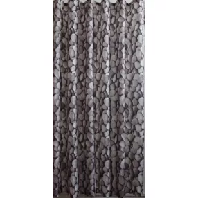   Zuhanyfüggöny - NEW STONE - Impregnált textil - 180 x 200 cm