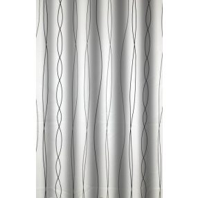Zuhanyfüggöny - LINES - Impregnált textil - 180 x 200 cm