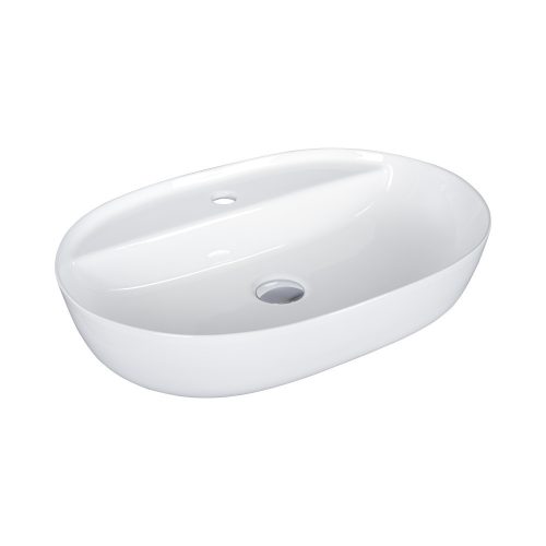 Eros ROCK 5 - PULTRA ültethető - Top Counter - porcelán mosdó - 60 x 40 cm