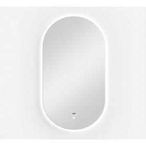   Viva AURA PINO 50 fürdőszoba tükör - érintésmentes - AMBIENT LED - OVÁLIS - ÁLLÓ - 50x90 cm