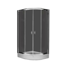   Vela Banyo TMP zuhanykabin - 90 ÍVES - 5 mm víztiszta vízlepergető üveggel - 90 x 90 x 190 cm