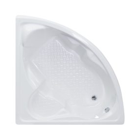   Favorit ARENA szaniter akril sarokkád - előlappal - állvánnyal - 140 x 140 cm