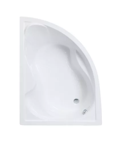 Favorit SIESTA L aszimmetrikus szaniter akril kád BALOS - 150 x 100 cm