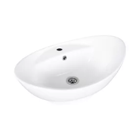   Eros GONDOLA - PULTRA ültethető - Top Counter - porcelán mosdó - 59 x 39 x 21 cm