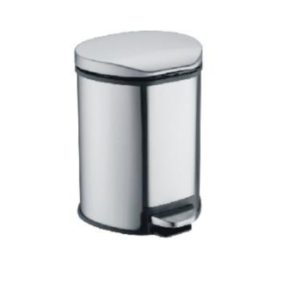   Viva DESIGN pedálos szemetes 12l - szálcsiszolt - lecsapódásgátlós