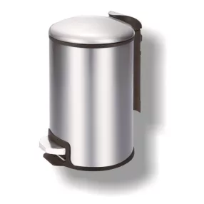   Viva LUX pedálos szemetes 5l - szálcsiszolt - lecsapódásgátlós