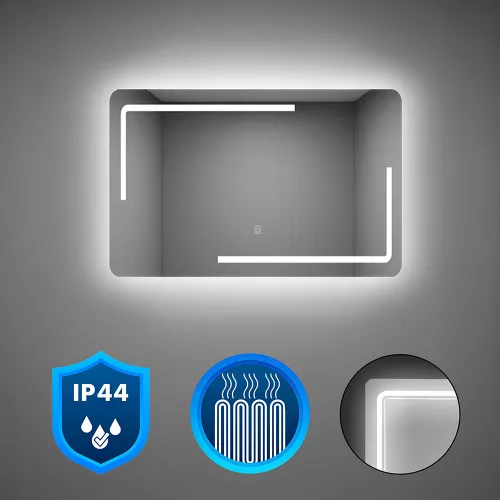 Ada 80 tükör led világítással