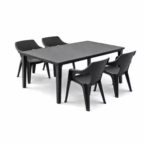 Elina 4+1 kerti bútor garnitúra szett