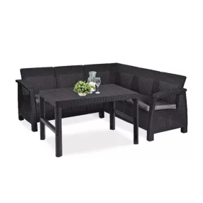 Corfu relax small sarokgarnitúra lyon asztallal