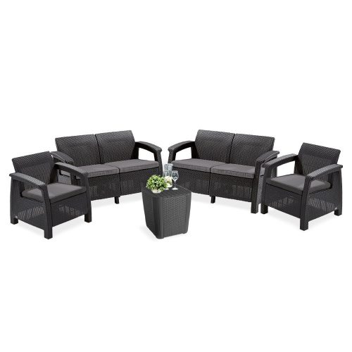 Corfu Big kerti bútor garnitúra luzon asztallal