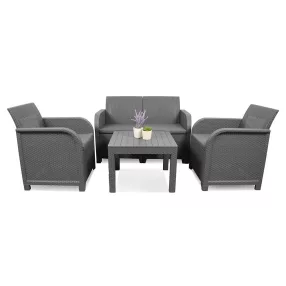 Sanremo kerti bútor szett chicago asztallal