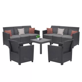   Claire VI 8 személyes kerti bútor garnitúra orlando asztallal