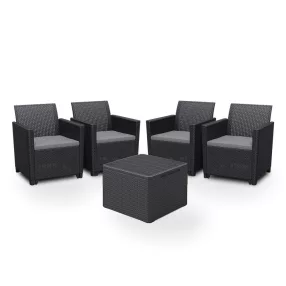 Claire II 4 személyes kerti bútor garnitúra