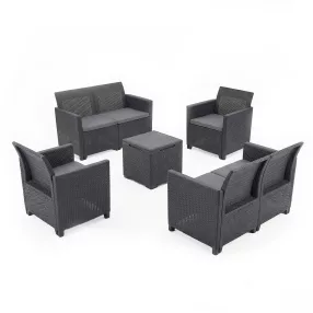   Claire IV 6 személyes kerti bútor garnitúra vigo tárolós asztallal