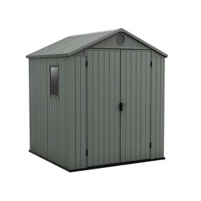 Darwin 6x6 műanyag kerti ház zöld