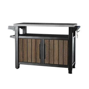 Decocoat unity műanyag xl kerti grill asztal 207l