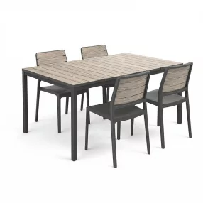 Porto Nova 160 4+1 kerti bútor garnitúra szett