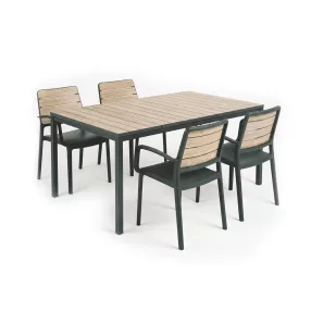   Porto Nova 160 4+1 kartámaszos kerti bútor garnitúra szett