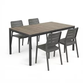 Porto Nova Prime 160 4+1 kerti bútor garnitúra szett