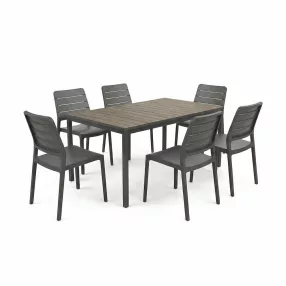 Porto Nova Prime 160 6+1 kerti bútor garnitúra szett