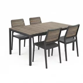 Porto Nova 160 4+1 kerti bútor garnitúra szett