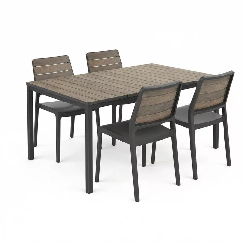 Porto Nova 160 4+1 kerti bútor garnitúra szett