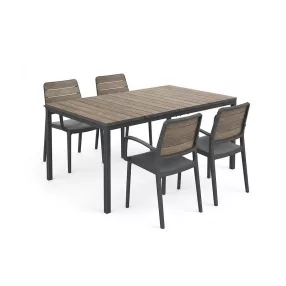   Porto Nova 160 4+1 kartámaszos kerti bútor garnitúra szett