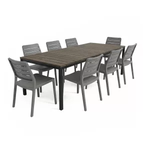 Porto Nova Prime 200 8+1 kerti bútor garnitúra szett