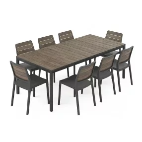 Porto Nova 200 8+1 kerti bútor garnitúra szett