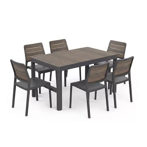 Deco Lyon 6+1 kerti bútor garnitúra szett