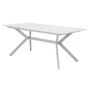 Ballena kerti asztal üveglappal