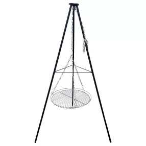 MIR-HP48 Acél függesztett grillrács háromlábbal 51 cm