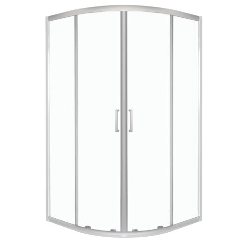 Aruba 90 GL króm íves zuhanykabin tálca nélkül