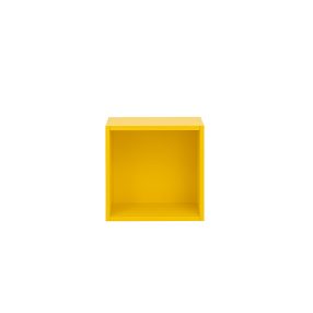 Boxie nyitott fali szekrény 40x40x27 cm sárga