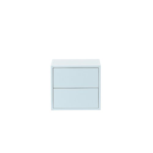 Boxie 2 fiókos fali szekrény 40x40x37 cm kék