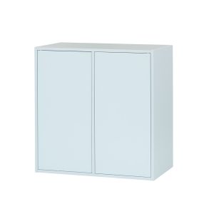 Boxie 2 ajtós fali szekrény 80x80x37 cm kék