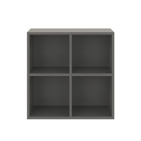 Boxie nyitott fali szekrény 80x80x37 cm antracit