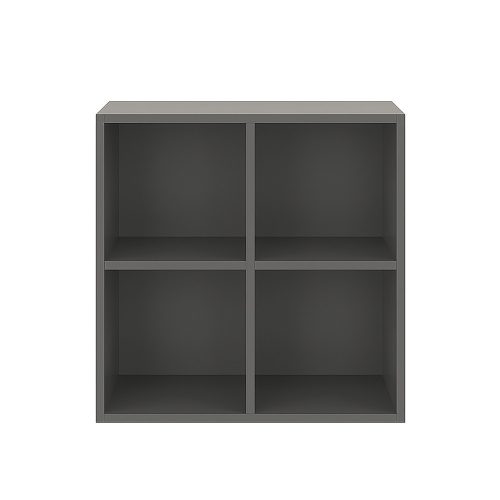 Boxie nyitott fali szekrény 80x80x37 cm antracit