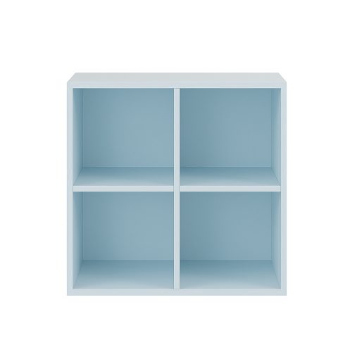 Boxie nyitott fali szekrény 80x80x37 cm kék